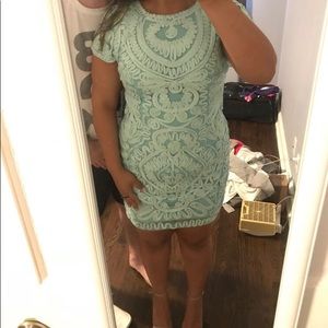 JS COLLECTIONS mint dress